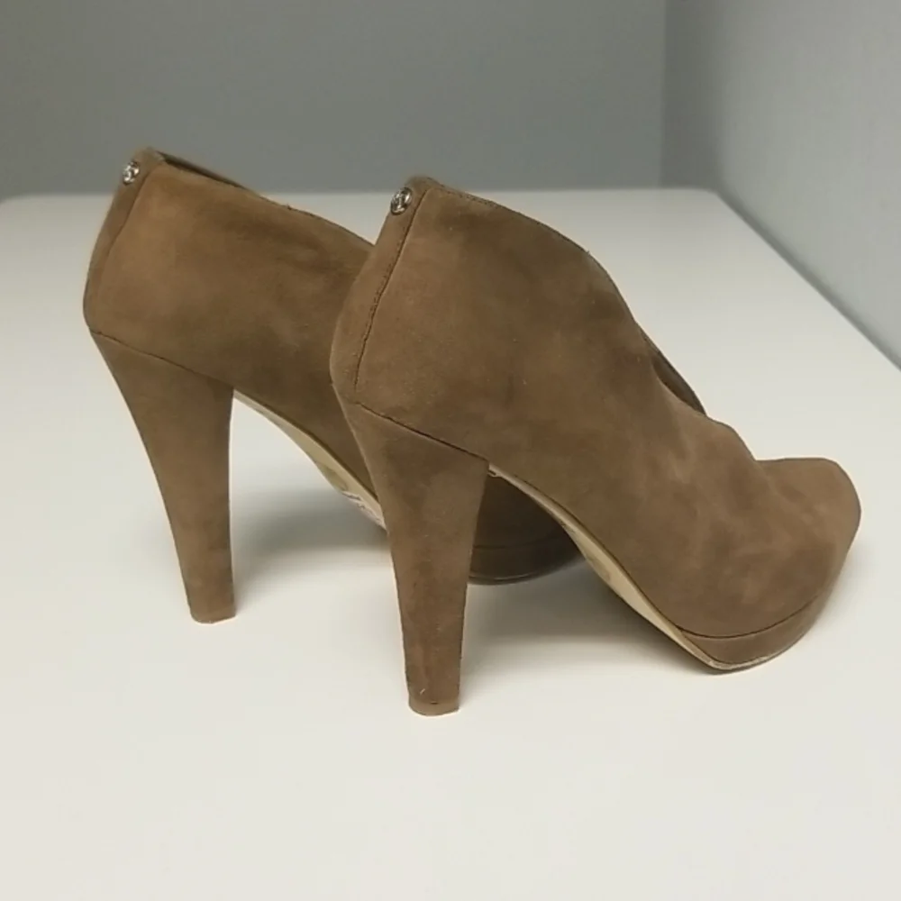 MICHAEL KORS suede booties